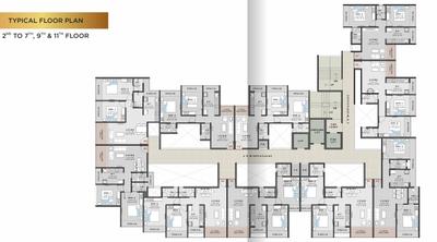 Project Image of 437.34 - 591.8 Sq.ft 2 BHK Apartment for buy in KT Sai Gokul Dham