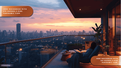 Project Image of 1980.77 - 2503.36 Sq.ft 3 BHK Apartment for buy in Shapoorji Pallonji The Dualis