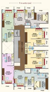 Project Image of 231.0 - 367.0 Sq.ft 1 RK Apartment for buy in Sai Nandana