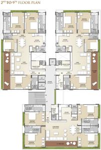 Project Image of 0.0 - 4000.0 Sq.ft 4 BHK Apartment for buy in Hindva Palazzo