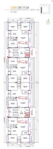 Project Image of 1034.2 - 1090.81 Sq.ft 3 BHK Apartment for buy in Mangalam Bliss Phase 1