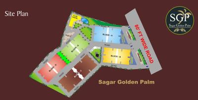 Project Image of 1200.0 - 1400.0 Sq.ft 3 BHK Apartment for buy in Ms Agrawal Sagar Golden Palm