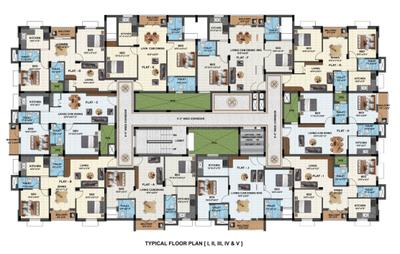 Project Image of 885.0 - 950.0 Sq.ft 2 BHK Apartment for buy in RC Rosewood