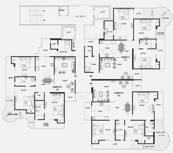 Project Image of 1245 Sq.ft 2 BHK Apartment / Flat for sale in Indirapuram for Rs. 12500000
