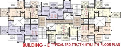 Project Image of 723.0 - 859.0 Sq.ft 2 BHK Apartment for buy in Waghere Manikbaug Orchid Building D E F