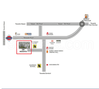 Project Image of 220.0 - 355.0 Sq.ft Studio Studio Apartment for buy in Om Builders Heights