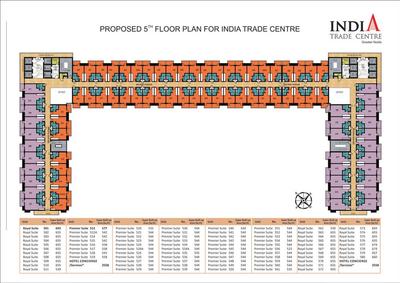 Project Image of 550.0 - 650.0 Sq.ft 1 BHK Apartment for buy in Omaxe India Trade Centre