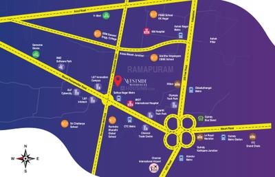 Project Image of 1377.0 - 1685.0 Sq.ft 3 BHK Apartment for buy in Voora Westside