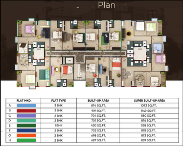 Project Image of 538.0 - 1149.0 Sq.ft 1 BHK Apartment for buy in Aashray Glory