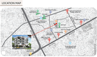 Project Image of 1075.0 - 1394.0 Sq.ft 2 BHK Apartment for buy in S R MD Elegance