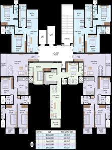 Project Image of 623.0 - 983.0 Sq.ft 2 BHK Apartment for buy in Multi Space Gaurav Galaxy