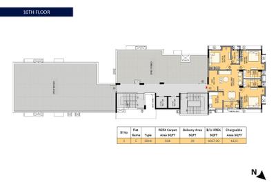 Project Image of 1301.0 - 2165.0 Sq.ft 3 BHK Apartment for buy in Vishnu Priya