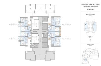 Project Image of 546.0 - 823.0 Sq.ft 2 BHK Apartment for buy in Godrej Nurture Tower 3
