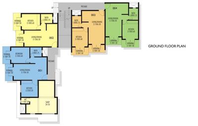 Project Image of 0.0 - 650.0 Sq.ft 1 BHK Apartment for buy in Asian Constructions Zalore Residency I