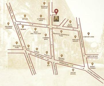 Project Image of 710.0 - 1054.0 Sq.ft 2 BHK Apartment for buy in AAB Archway