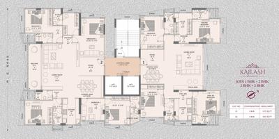 Project Image of 1050 Sq.ft 2 BHK Apartment / Flat for sale in Mulund West for Rs. 17500000