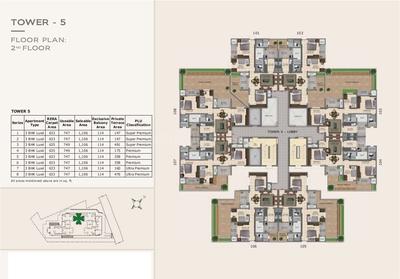 Project Image of 568.0 - 1106.0 Sq.ft 1 BHK Apartment for buy in Provident Capella 1