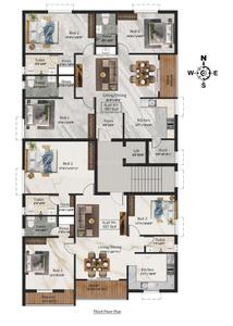 Project Image of 930.0 - 1661.0 Sq.ft 2 BHK Apartment for buy in MS Charan Aishwariyam