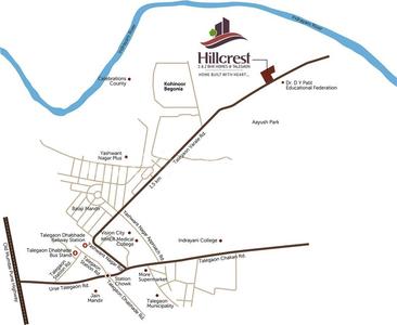Project Image of 391.0 - 668.0 Sq.ft 1 BHK Apartment for buy in Swapnashilp Hillcrest