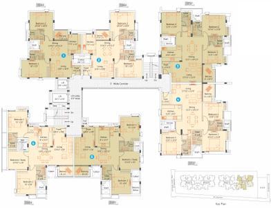 Project Image of 1244.0 - 1737.0 Sq.ft 2 BHK Apartment for buy in Appaswamy Habitat