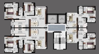 Project Image of 387.0 - 1275.0 Sq.ft 1 BHK Apartment for buy in Anjani Shiv Ganga