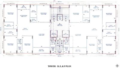 Project Image of 4725 Sq.ft 4 BHK Apartment / Flat for sale in Vesu for Rs. 34733000