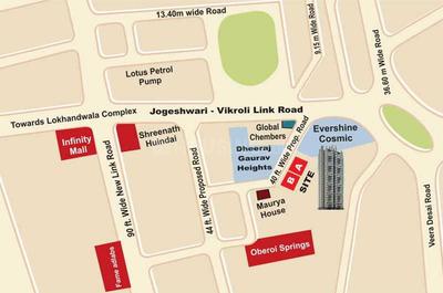 Project Image of 383.0 - 504.0 Sq.ft 1 BHK Apartment for buy in Ravi Gaurav Legend Wing A And B