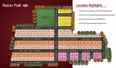 V Infra Indraprastha Phase II Layout Plan 4