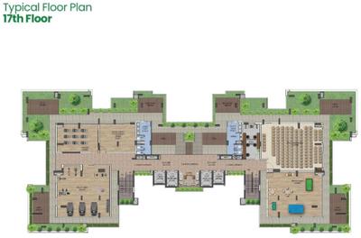 Project Image of 1598.0 - 1977.0 Sq.ft 3 BHK Apartment for buy in Veegaland Green Heights