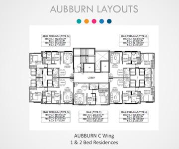 Project Image of 402.68 - 560.8 Sq.ft 1 BHK Apartment for buy in S D Aubburn Wing C