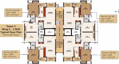 Project Image of 610.0 - 1790.0 Sq.ft 1 BHK Apartment for buy in Prince Highlands