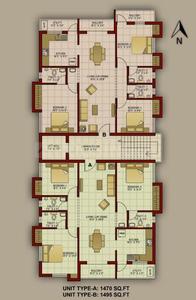 Project Image of 1470.0 - 1495.0 Sq.ft 3 BHK Apartment for buy in Fairyland Mira Pearl