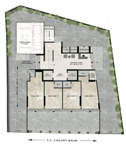 Project Image of 246.71 - 550.79 Sq.ft 1 RK Apartment for buy in Glory Apartments