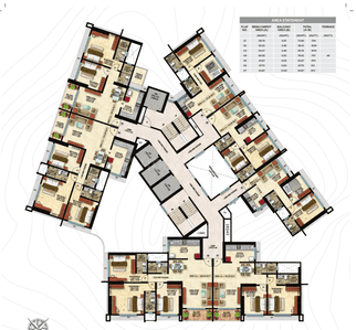 Project Image of 470.0 - 1563.0 Sq.ft 2 BHK Apartment for buy in Om Divine Shloka
