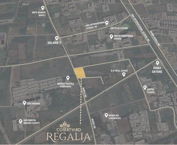 Project Image of 0.0 - 1055.0 Sq.ft 3 BHK Apartment for buy in Courtyard Regalia Phase I
