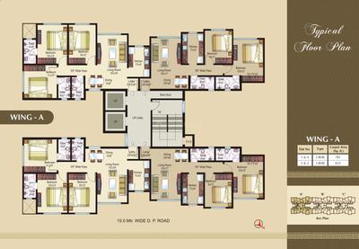 Project Image of 608.0 - 1100.0 Sq.ft 2 BHK Apartment for buy in Sheth Athena