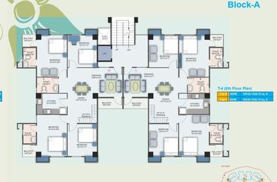 Project Image of 778.0 - 1626.1 Sq.ft 2 BHK Apartment for buy in South City
