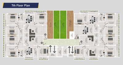 Project Image of 861.0 - 970.0 Sq.ft 3 BHK Apartment for buy in Sai Kiran Enclave