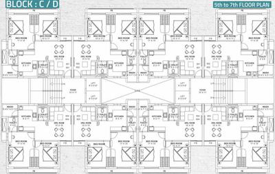 Project Image of 627.21 - 651.22 Sq.ft 2 BHK Apartment for buy in SLD Nirvana