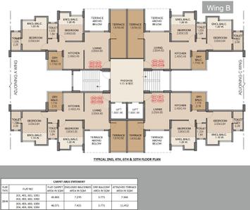 Project Image of 494.0 - 499.0 Sq.ft 2 BHK Apartment for buy in Shree Venkatesh Joynest Phase 2
