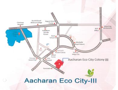 Project Image of 390.3 - 1657.21 Sq.ft Residential Plot Plot for buy in Kalpdham Aacharan Eco City Phase III