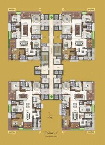 Project Image of 5425.0 - 6605.0 Sq.ft 4 BHK Apartment for buy in Raghava Iris
