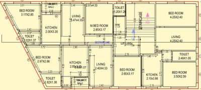 Project Image of 472.54 - 518.28 Sq.ft 2 BHK Apartment for buy in AL Rehmat Residency