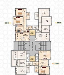 Project Image of 650 Sq.ft 1 BHK Apartment / Flat for sale in Naigaon East for Rs. 3350000