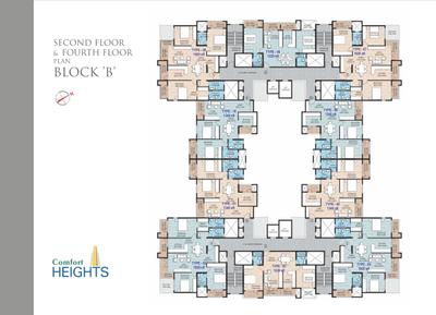 Project Image of 1980.0 - 2610.0 Sq.ft 2 BHK Duplex for buy in Comfort Heights
