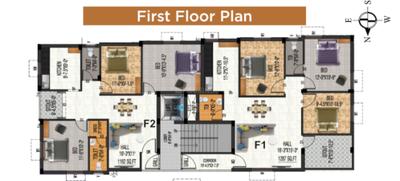 Project Image of 1162.0 - 1287.0 Sq.ft 3 BHK Apartment for buy in Arul Chitra Appartments Phase 2