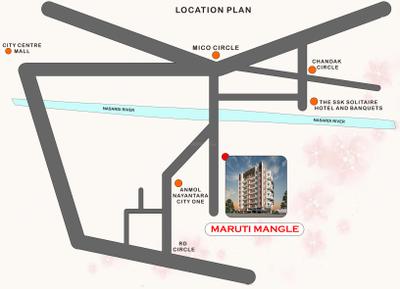 Project Image of 1836.0 - 1962.0 Sq.ft 3 BHK Apartment for buy in S K Maruti Mangal