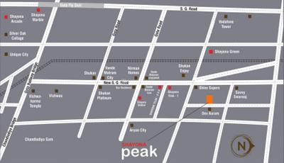 Project Image of 0.0 - 1125.0 Sq.ft 2 BHK Apartment for buy in Shayona Peak
