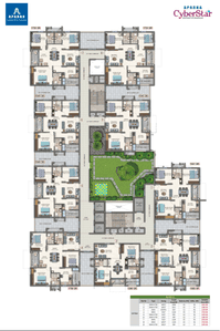 Project Image of 1600 Sq.ft 2.5 BHK Apartment / Flat for sale in Osman Nagar for Rs. 15500000