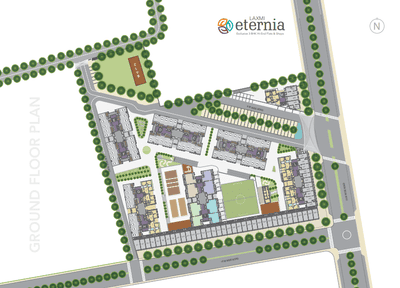Project Image of 0.0 - 675.0 Sq.ft 3 BHK Apartment for buy in Laxmi Eternia